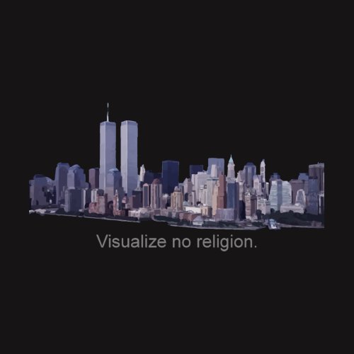 Visualize no Religion shirt