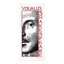 Visualize Shakespeare Custom Rack Card