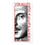 Visualize Shakespeare Photo Card