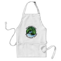 Visualize Whirled Peas Apron by NiftyGaloot Visualize Whirled Peas Apron