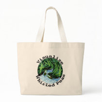 Visualize Whirled Peas Bag by NiftyGaloot Visualize Whirled Peas Bag