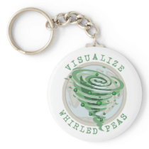 Visualize Whirled Peas Key Chain