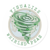 Visualize Whirled Peas stickers
