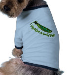 Visualize World Peas Dog Tee