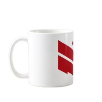 Visualnewbie Logo Basic - Red! mugs by visualnewbie Visualnewbie Logo Basic - Red! mugs