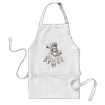 Vita Nuda Brown Apron
