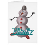 vitaliy personalized Cards
