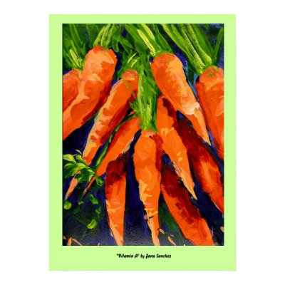 Vitamin A poster by Jana_Sanchez