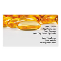 Vitamins and Health products business cards