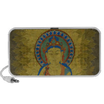Vitarka Mudra Buddha Doodle Speaker Maple Leaf speakers