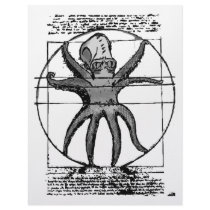 Vitruvian Cthulhu. Customized Letterhead