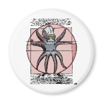 Vitruvian Cthulhu. Magnets