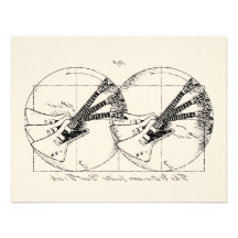 Vitruvian Guitars Custom Invitation
