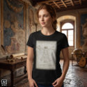 Vitruvian Man by Leonardo da Vinci t-shirts