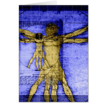 Vitruvian Man Cards