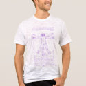 Vitruvian Man Fitted Burnout Tee t-shirts