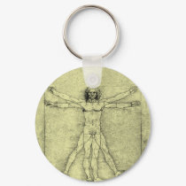Vitruvian Man keychains by Gallipoli15 Vitruvian Man keychains