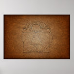Vitruvian Man Print