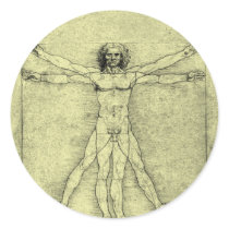 Vitruvian Man stickers by Gallipoli15 Vitruvian Man stickers