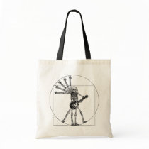 Vitruvian Skeleton Bags