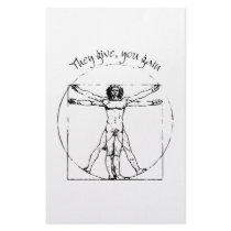 Vitruvian Translation stationery