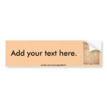 Vitruviano Man Bumper Sticker