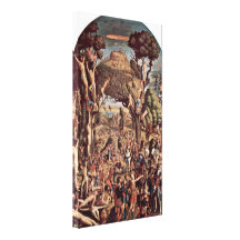 Vittore Carpaccio - Crucifixion of Ten Thousand Stretched Canvas Print