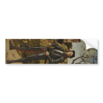 Vittore Carpaccio - Young Knight in a Landscape Bumper Sticker
