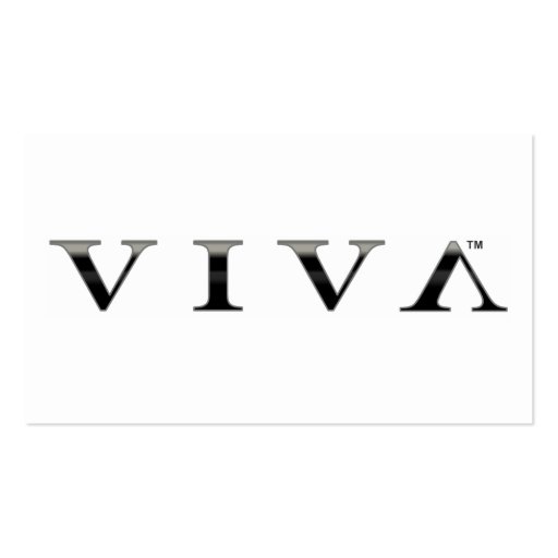 Viva Black Grapes - Business Card (back side)