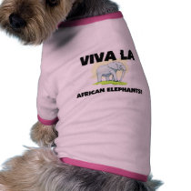 Viva La African Elephants pet clothing