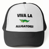 Viva La Alligators hats by AnimalShirts Viva La Alligators hats