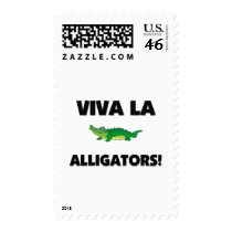 Viva La Alligators postage by AnimalShirts Viva La Alligators postage