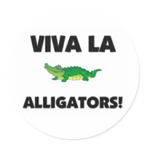 Viva La Alligators stickers by AnimalShirts Viva La Alligators stickers