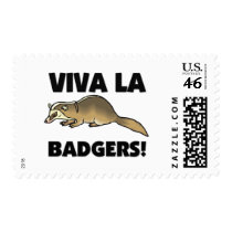 Viva La Badgers Postage Stamp