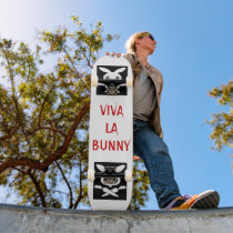 Viva La Bunny skateboard