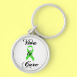 Viva la Cure - Green Ribbon Keychains