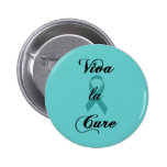 Viva la Cure - Teal Ribbon Pins