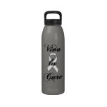 Viva la Cure - White Ribbon Drinking Bottles
