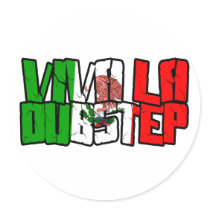 Viva La Dubstep Camisetas Stickers