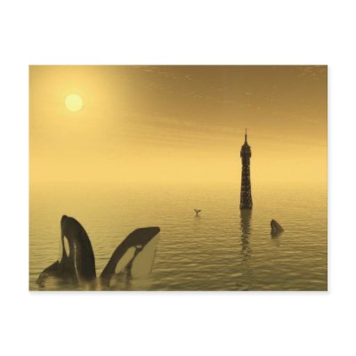 Viva La France Postcard by captphrank