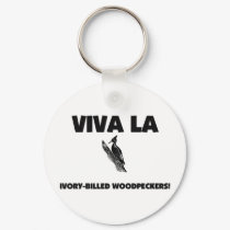 Viva La Ivory-Billed Woodpeckers keychains