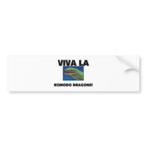 Viva La Komodo Dragons bumper stickers