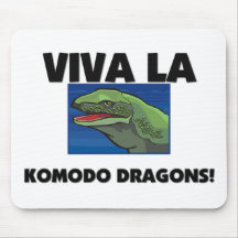 Viva La Komodo Dragons Mouse Pad