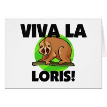 Viva La Loris Greeting Cards