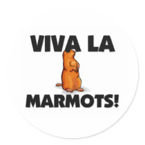Viva La Marmots Sticker