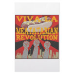 5.5x8.5 - Viva la Meatatarian Revolution!  With fists pumped into the air join the Meatatarian Movement for more meat.: Sizes  Available colors: white
