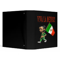 Viva La Mexico Vinyl Binders