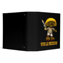 Viva La Mexico 3 Ring Binders