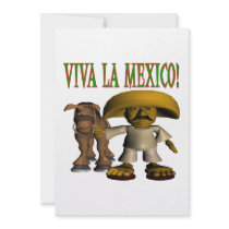 Viva La Mexico Personalized Announcements