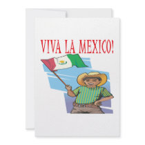 Viva La Mexico Custom Invitation